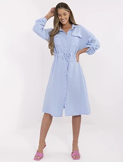 Sukienka MI SK model 21078400 jasny niebieski - FPrice