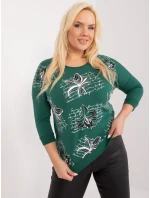 Blúzka RV BZ 9182.14 tmavozelená