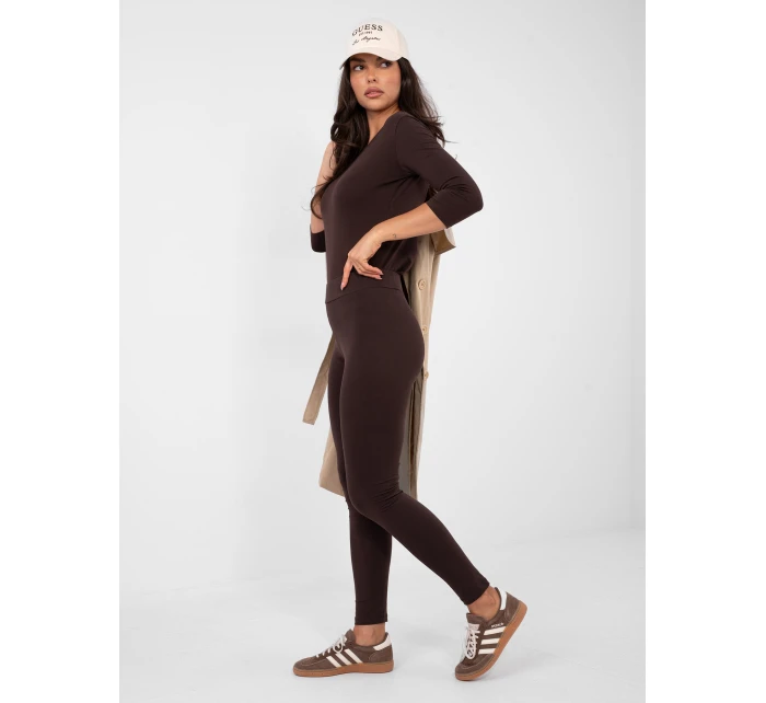 Legíny RV LG 2850.20P tmavohnedé