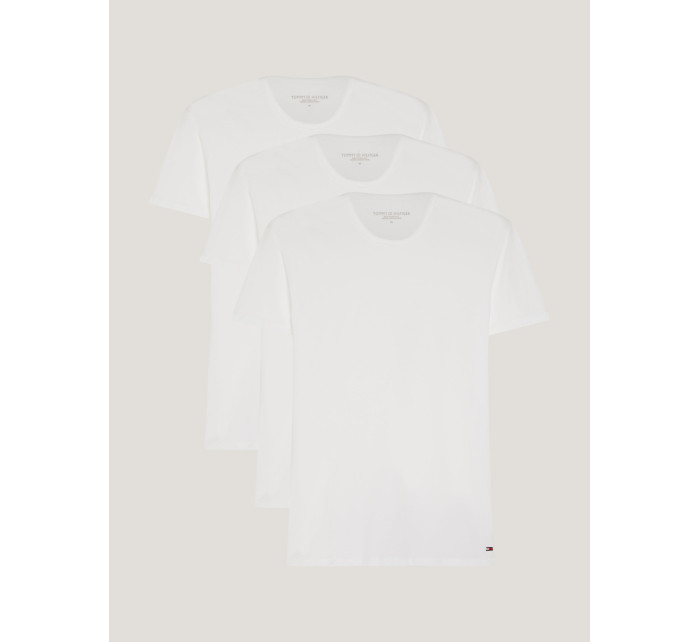 Pánske tričko 3-PACK PREMIUM ESSENTIAL STRETCH T-SHIRTS 2S87905187100 biela - Tommy Hilfiger