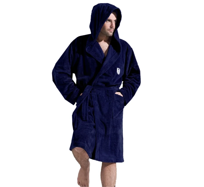 Pánsky župan Iwo tmavomodrý - L&L