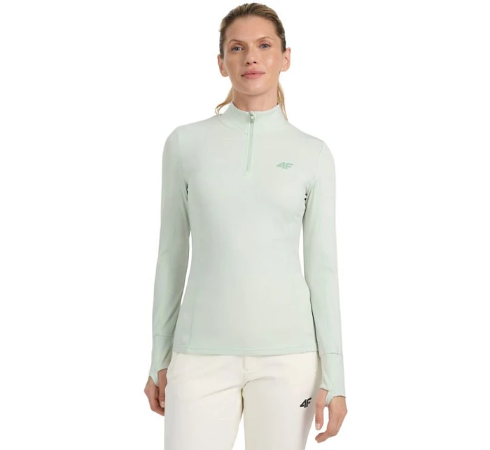 Dámska termo mikina 4F F098 mint 4FWAW25UBRUF098 47S Dámska termo mikina 4F F098 mint 4FWAW25UBRUF098 47S