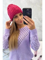 Dámska čiapka Kalina K362 fuchsiová Dámska čiapka Kalina K362 fuchsiová