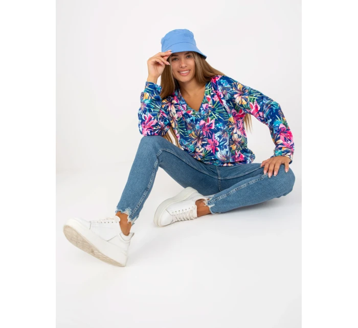 Blúzka RV BZ 8133.19P tmavo modrá