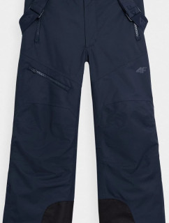 Detské lyžiarske nohavice 4F HJZ22-JSPMN002 tmavo modré