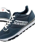 Pánska športová obuv DS410-11 Dark blue with white - Ducati