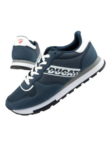 Pánska športová obuv DS410-11 Dark blue with white - Ducati