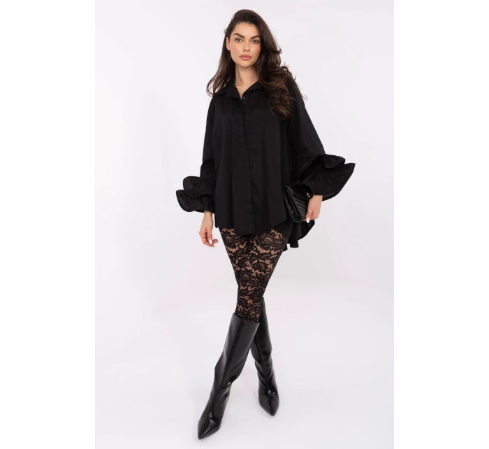 Košeľa s dlhým rukávom model 222316 Taliansko Moda Košeľa s dlhým rukávom model 222316 Taliansko Moda