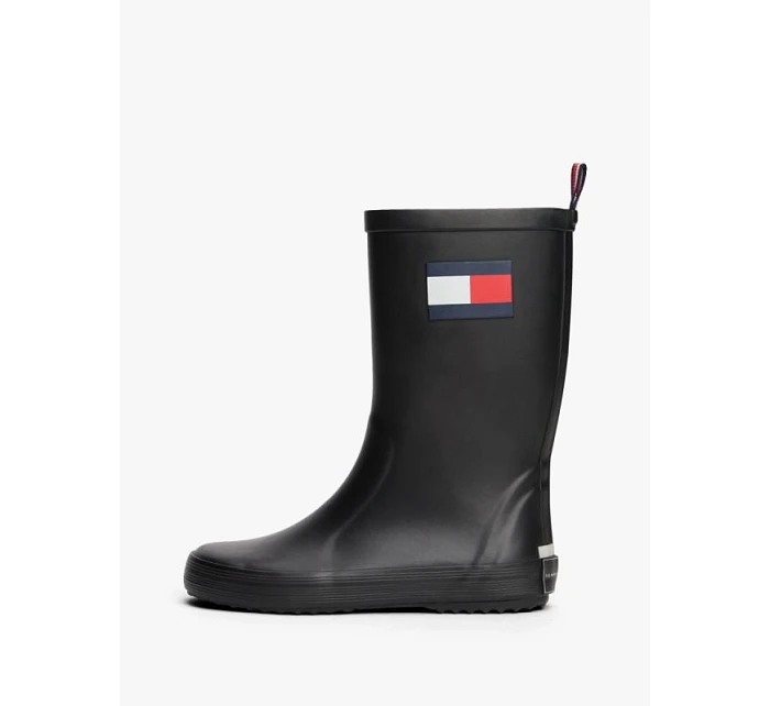 Tommy Hilfiger wellingtons FLAG RAIN BOOT T3XC-33923-0047999 BLACK