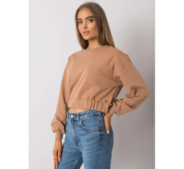 Mikina RV BL 7252.31P ťava