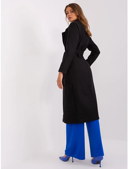 Płaszcz TW PL BI model 18987462 1.31 czarny - FPrice Płaszcz TW PL BI model 18987462 1.31 czarny - FPrice
