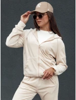 Dámský velurový komplet ecru Dstreet model 21978677 - FashionStreet