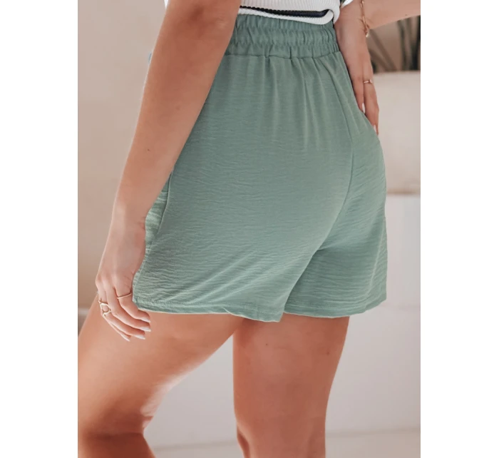 Dámské látkové šortky SUMMER zelené Dstreet model 21987208 - FashionStreet