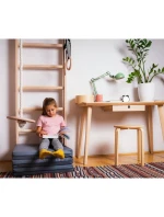 Rebrík s drevenou priečkou a príslušenstvom BENCHK 111+A204 detské