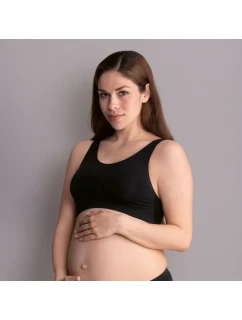 Bezšvový tehotenský top 5100 Black - Anita Maternity