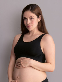 Bezšvový tehotenský top 5100 Black - Anita Maternity