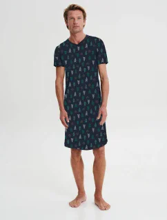 Noční košile s krátkými rukávy model 18938511 - Vamp