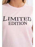 Limitovaná edice halenky pudrově model 18746462 - K-Fashion Limitovaná edice halenky pudrově model 18746462 - K-Fashion