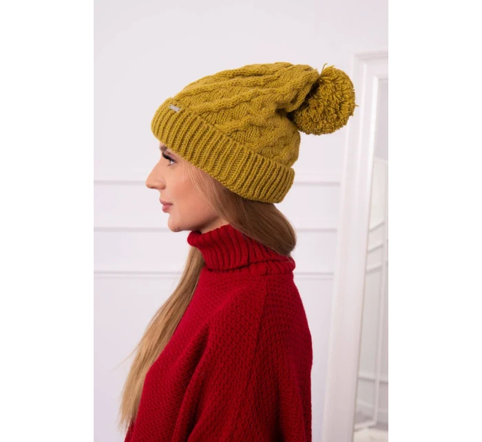 Fleecová čiapka Wanda K281 kivi