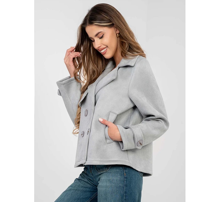 Bunda IT KR 97335.04 svetlo šedá