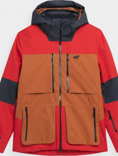 Pánská lyžařská bunda 4F H4Z22-KUMN012 červená