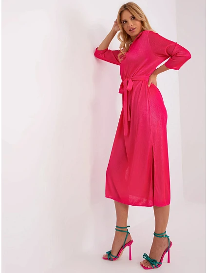 Dámské šaty LK SK model 22097968 tmavě růžové Lakerta - FPrice