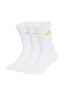 Ponožky Cushioned Sportswear Crew, 3 bílé, model 22349787 - ADIDAS