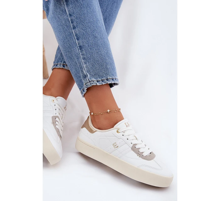 Dámské tenisky GAP BOUDLER GPW6142300070 Bílé Dámské tenisky GAP BOUDLER GPW6142300070 Bílé