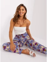 Nohavice D73770M61869O fialová