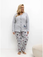 Piżama DU PI FP model 21766219 szary - FPrice Piżama DU PI FP model 21766219 szary - FPrice