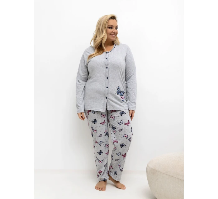 Piżama DU PI FP model 21766219 szary - FPrice Piżama DU PI FP model 21766219 szary - FPrice