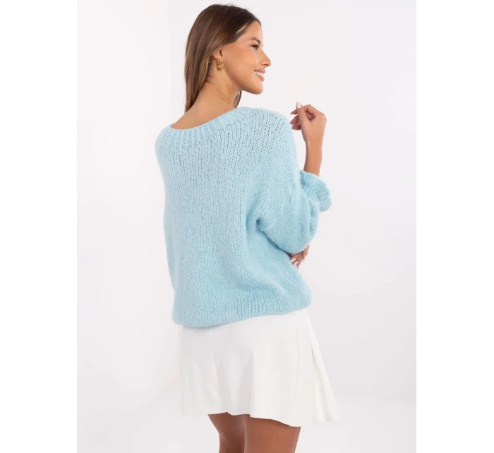 Jumper MI SW model 20849200 světle modrý - FPrice Jumper MI SW model 20849200 světle modrý - FPrice