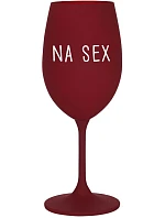 NA SEX - burgundský pohár na víno 350 ml