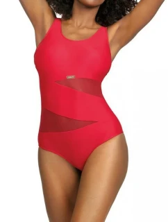 Dámske jednodielne plavky S36W-6 Fashion sport red - Self