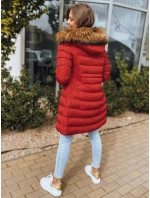 Dámská zimní bunda červená Dstreet model 21965768 - FashionStreet