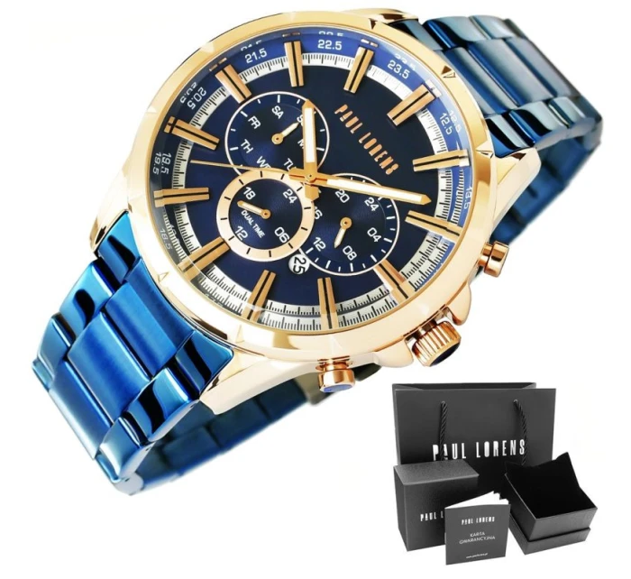 Pánske hodinky Paul Lorens PL13605B-6F3 Pánske hodinky Paul Lorens PL13605B-6F3