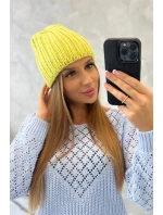 Dámska čiapka Rebecca K345 yellow Dámska čiapka Rebecca K345 yellow