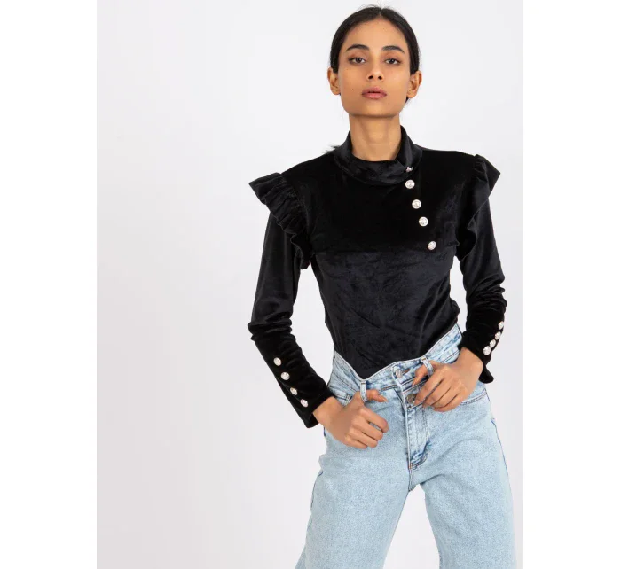 Halenka DHJ BZ model 17087299 černá - FPrice Halenka DHJ BZ model 17087299 černá - FPrice