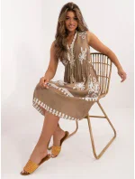 Šaty DHJ SK 12616.13 tmavo lila Šaty DHJ SK 12616.13 tmavo lila