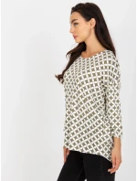 Blúzka TO BZ 1609.29 biela béžová Blúzka TO BZ 1609.29 biela béžová