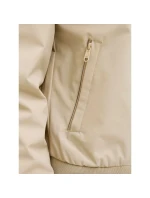 Jack&Jones pánska bunda JPRBLUBRAD BOMBER JACKET SN 12273393 WHITE PEPPER