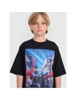 Chlapecké tričko oversize s potiskem model 21816839 - 4F Chlapecké tričko oversize s potiskem model 21816839 - 4F