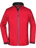 JN Dámská softshell bunda s odepínacími rukávy 02. red/black model 22529800 - Daiber JN Dámská softshell bunda s odepínacími rukávy 02. red/black model 22529800 - Daiber