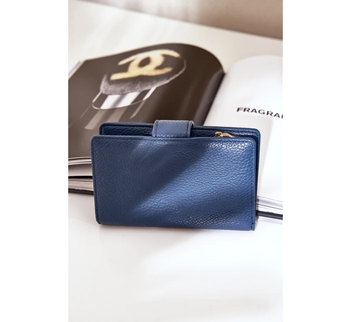 Dámská Peněženka Z Eko Kůže Tmavě Modrá model 21681895 - Boto