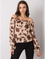 Blúzka DHJ BZ 15168.15P béžová Blúzka DHJ BZ 15168.15P béžová