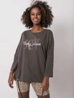 Halenka RV BZ model 17362972 tmavá khaki - FPrice