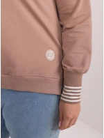 Bluzka RV BZ model 19755190 ciemny bezowy - FPrice Bluzka RV BZ model 19755190 ciemny bezowy - FPrice