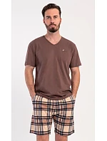 Pánské pyžamo šortky model 22405695 - Vienetta MAN Pánské pyžamo šortky model 22405695 - Vienetta MAN
