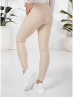 FashionStreet béžové dámske legíny UY2731
