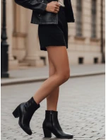 Dámské černé kozačky model 21991953 - Dstreet